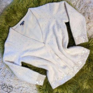 Anne Taylor Cashmere Cardigan 🐚